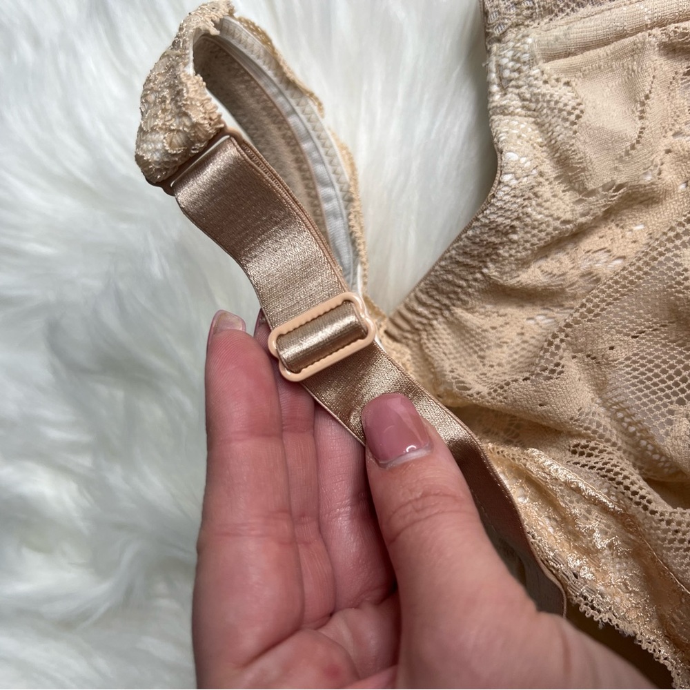 Cacique Lace Nude Bra Size 44DD - Picture 4 of 8